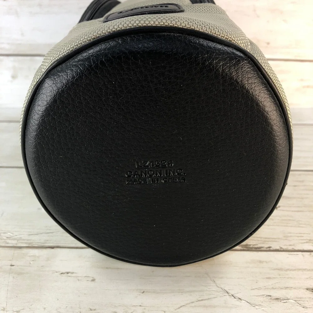 Canon LZ1324 Soft Lens Case Grey Ballistic Nylon Padded Pouch Telephoto Lense
